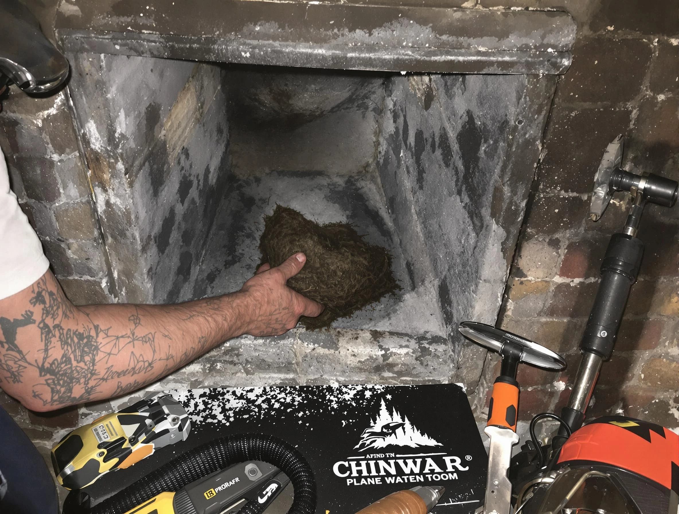 Fruit Heights Chimney Sweep safely removing debris and screening chimney in Fruit Heights, UT