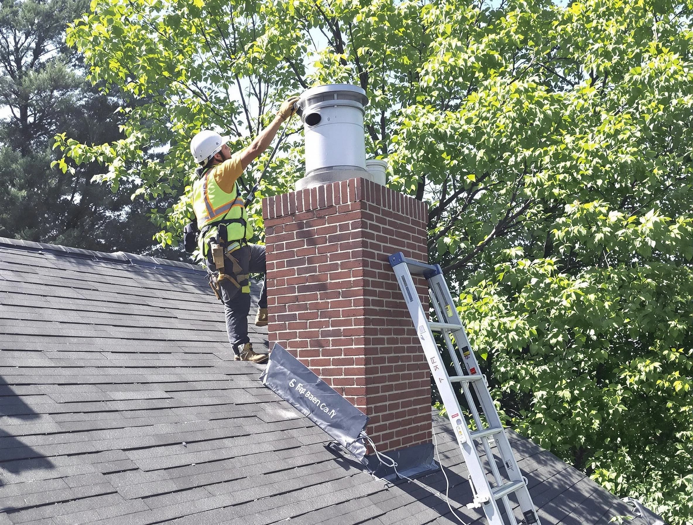 Chimney liner inspection by Fruit Heights Chimney Sweep in Fruit Heights, UT
