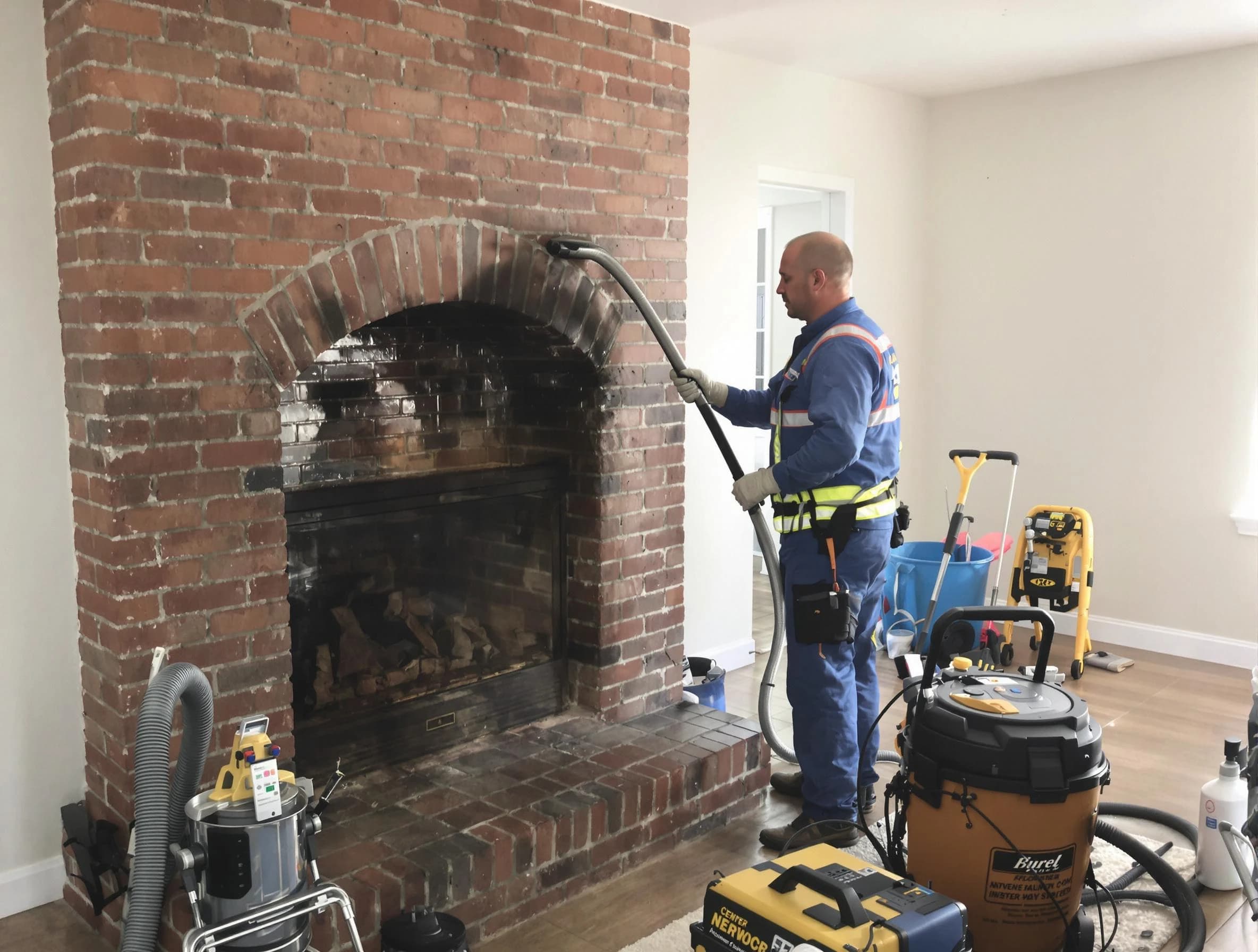 Fruit Heights Chimney Sweep expert performing detailed chimney sweep in Fruit Heights, UT