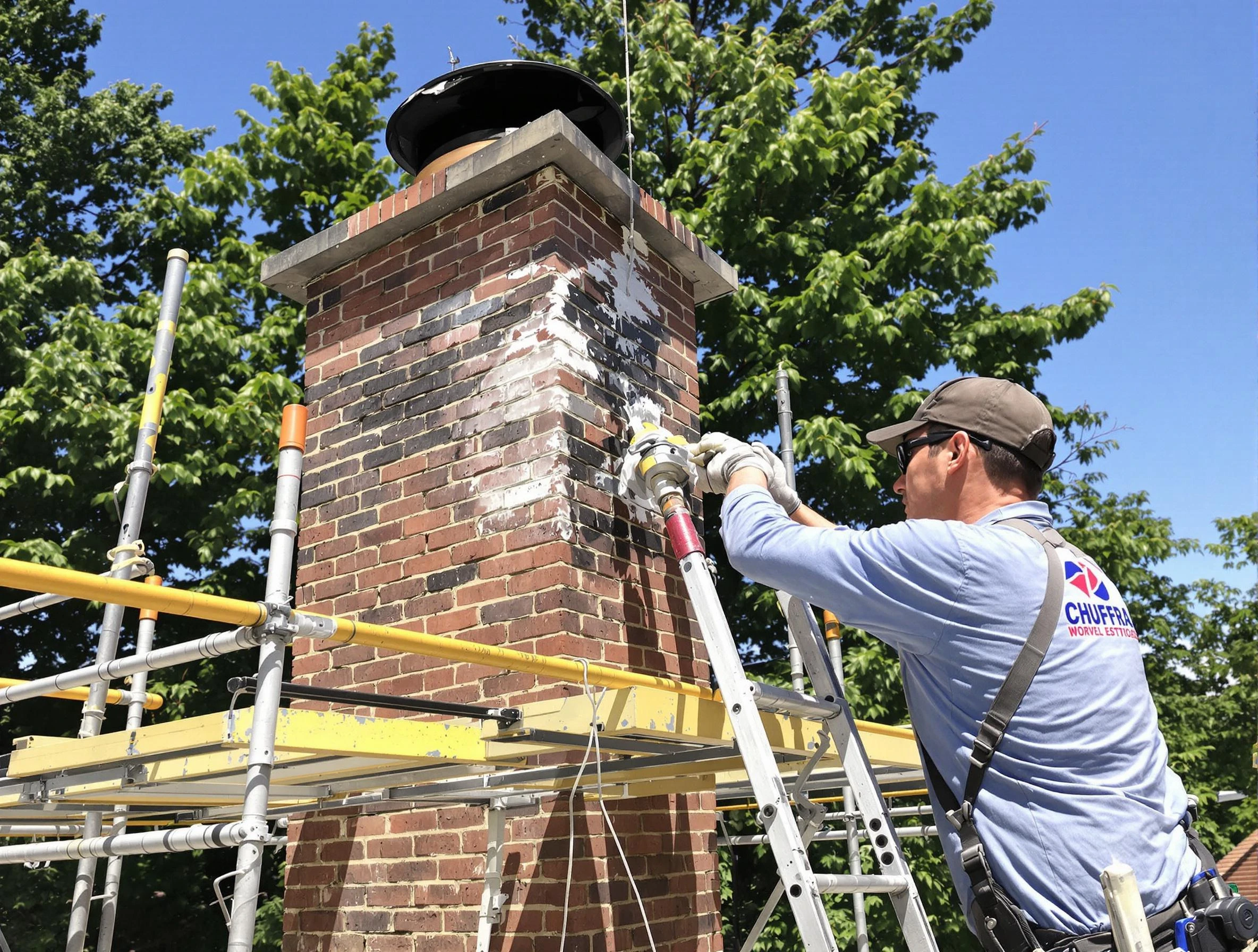Structural chimney repair by Fruit Heights Chimney Sweep in Fruit Heights, UT
